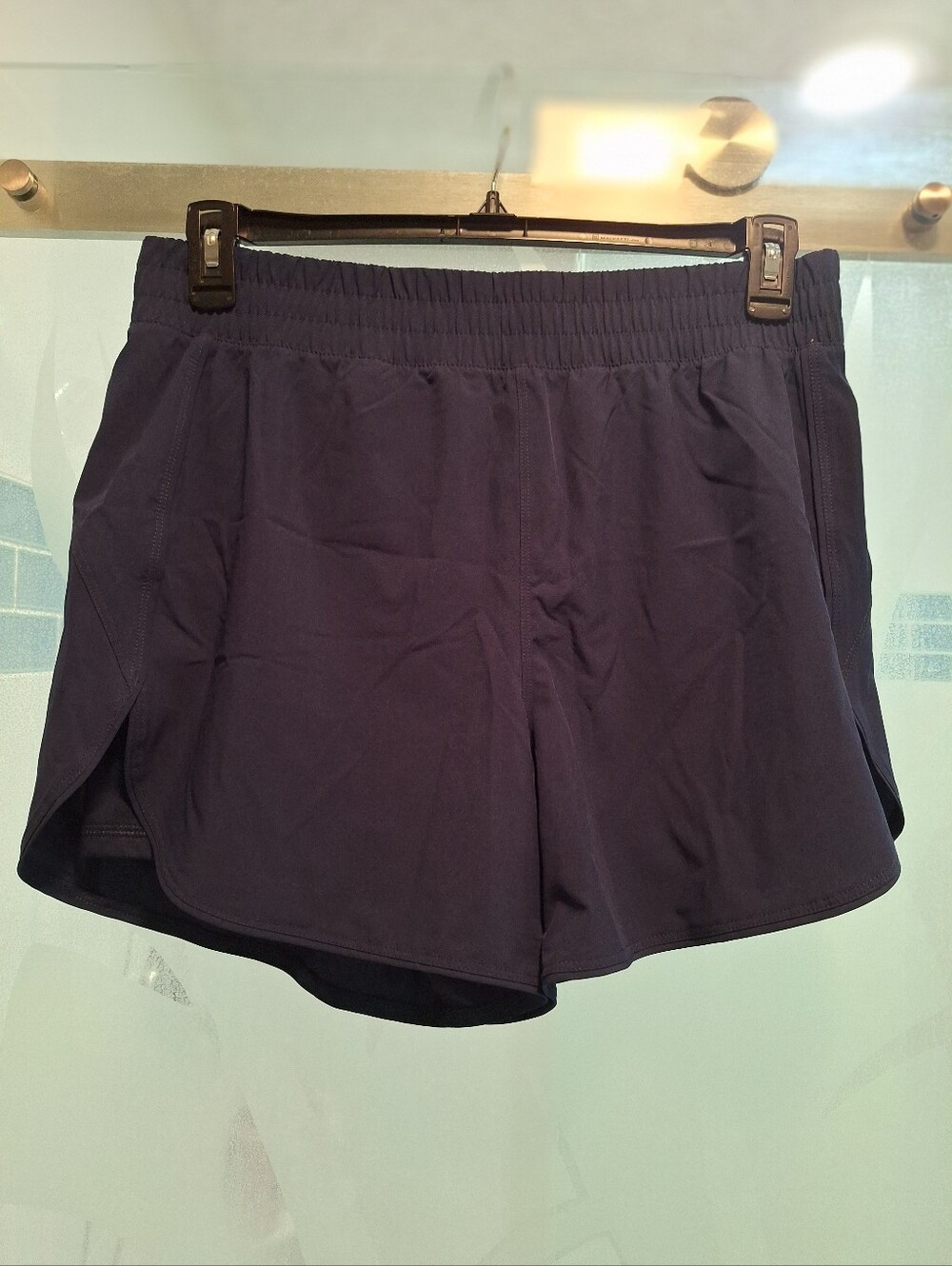 Avia Navy Athletic Running Shorts For Women Navy Blue